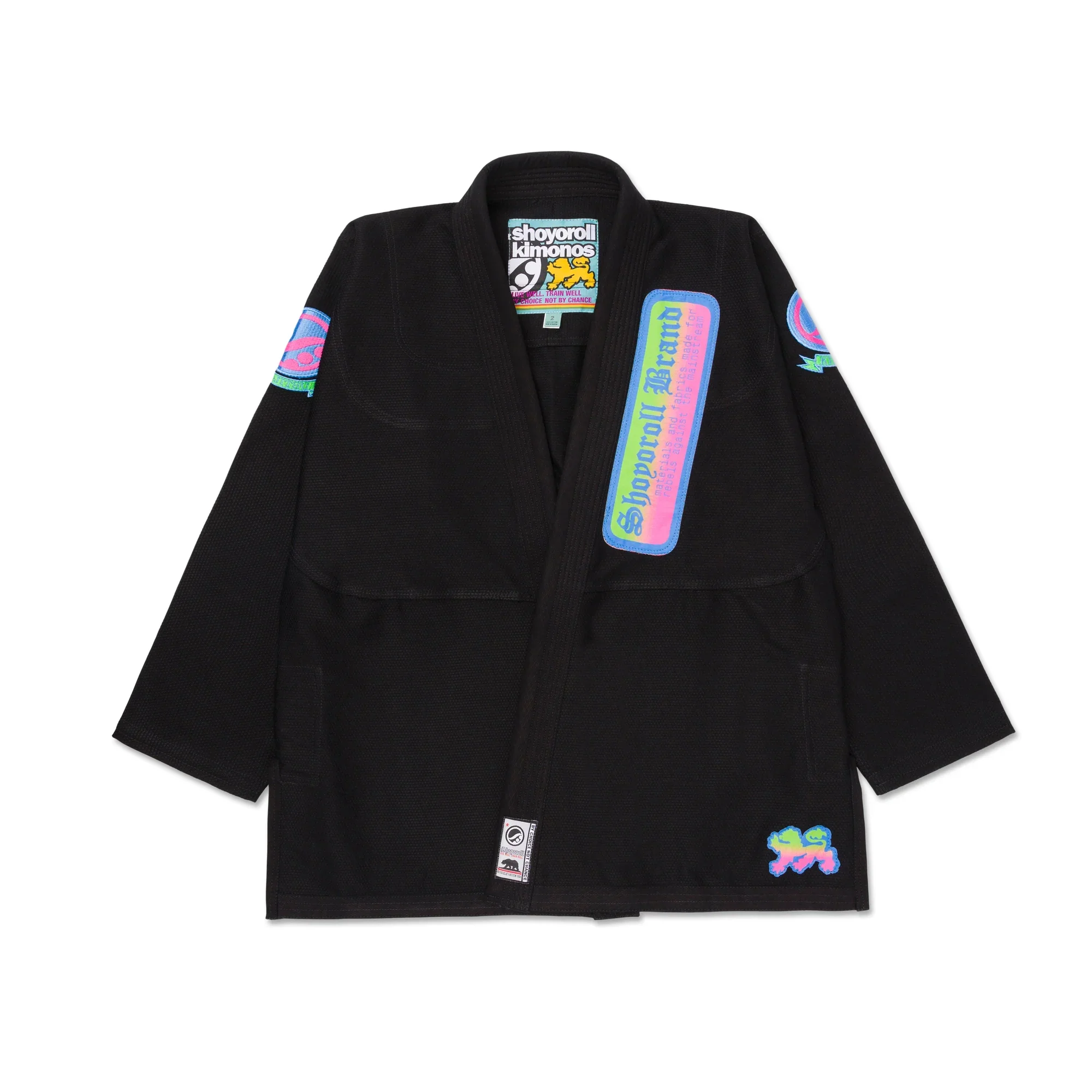 BJJ Gi Shoyoroll Batch 149 Retro Gradient BJJ Kimono Uniform - Image 6