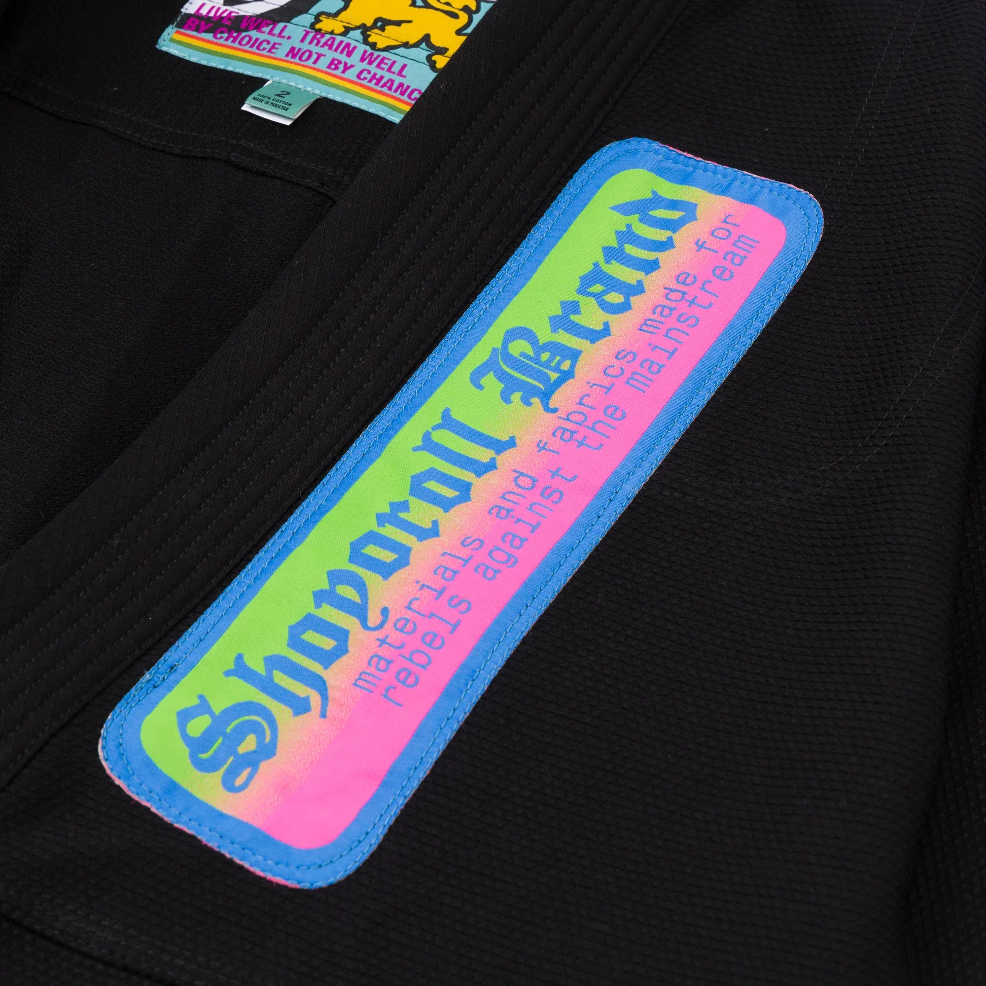BJJ Gi Shoyoroll Batch 149 Retro Gradient BJJ Kimono Uniform - Image 8