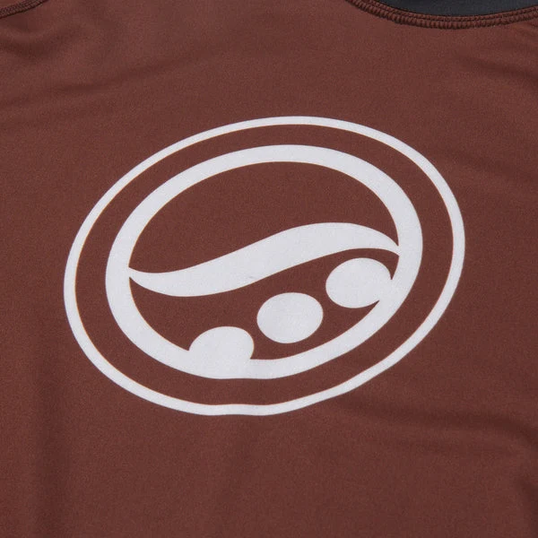 Shoyoroll 2022 Ranked Rash Guard SS Brown - Image 3