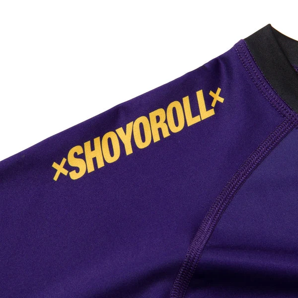 Shoyoroll 2022 Ranked Rash Guard SS Purple - Image 3