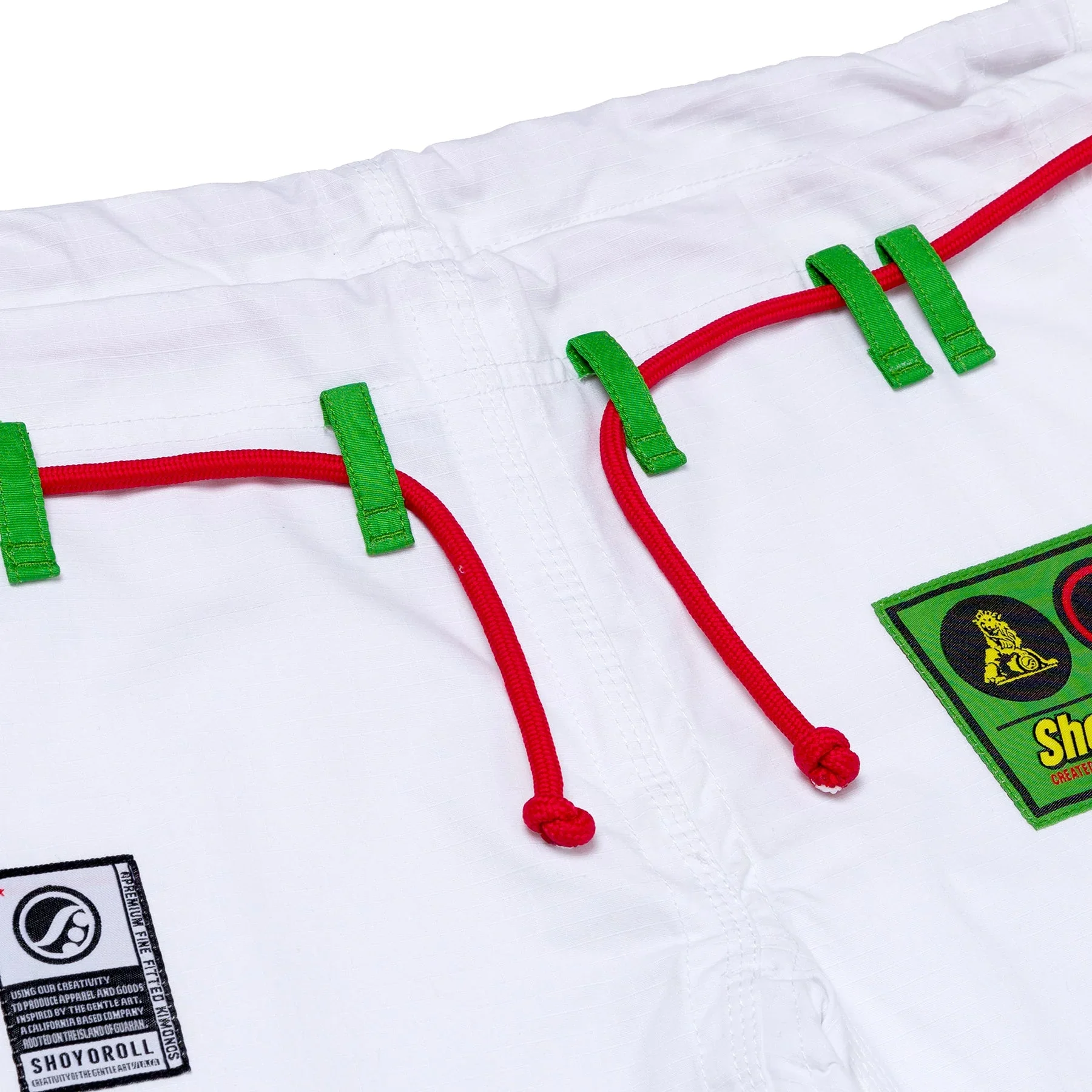 Shoyoroll Rasta Competitor BJJ Gi - Limited Edition Reggae Style Kimono - Image 11