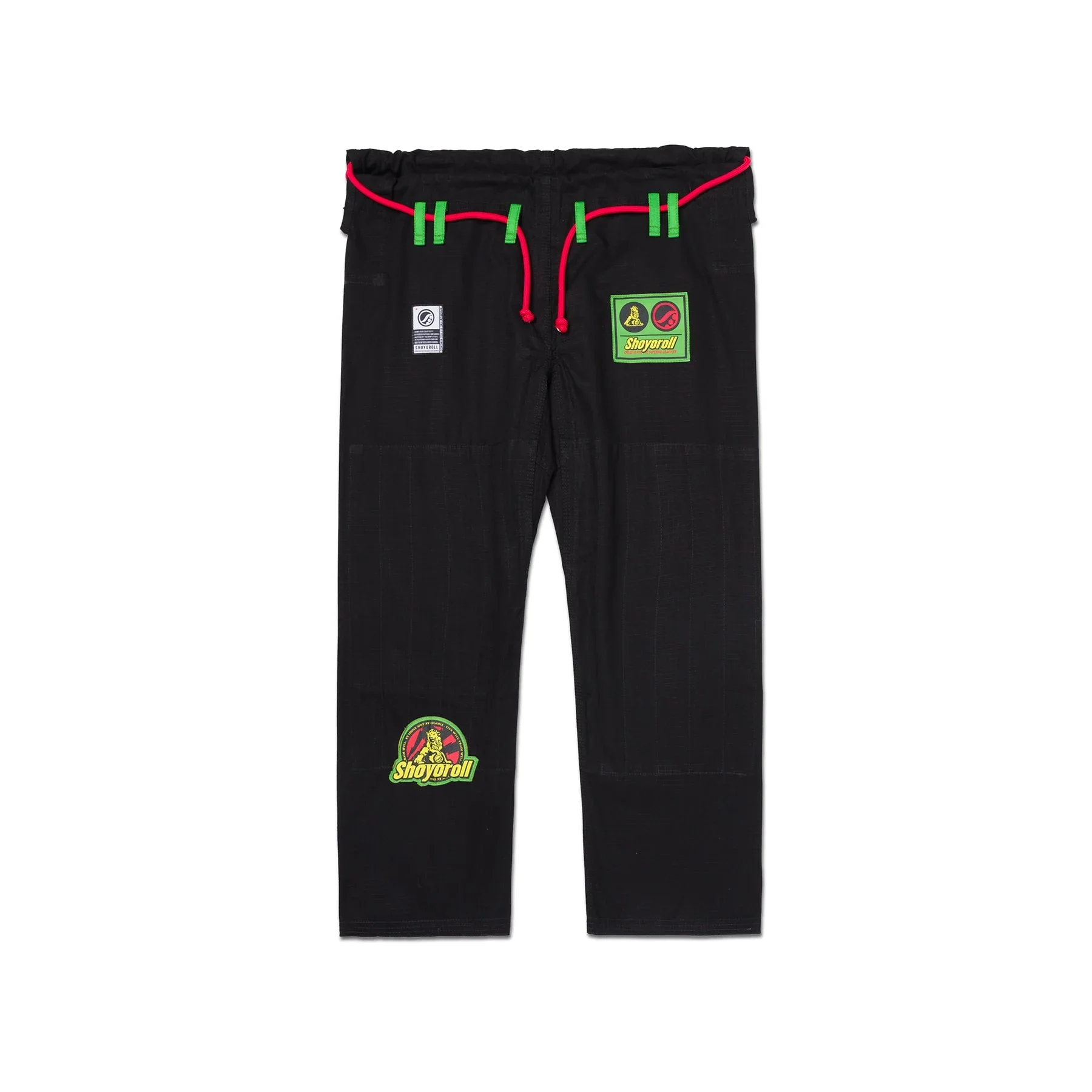 Shoyoroll Rasta Competitor BJJ Gi - Limited Edition Reggae Style Kimono - Image 15