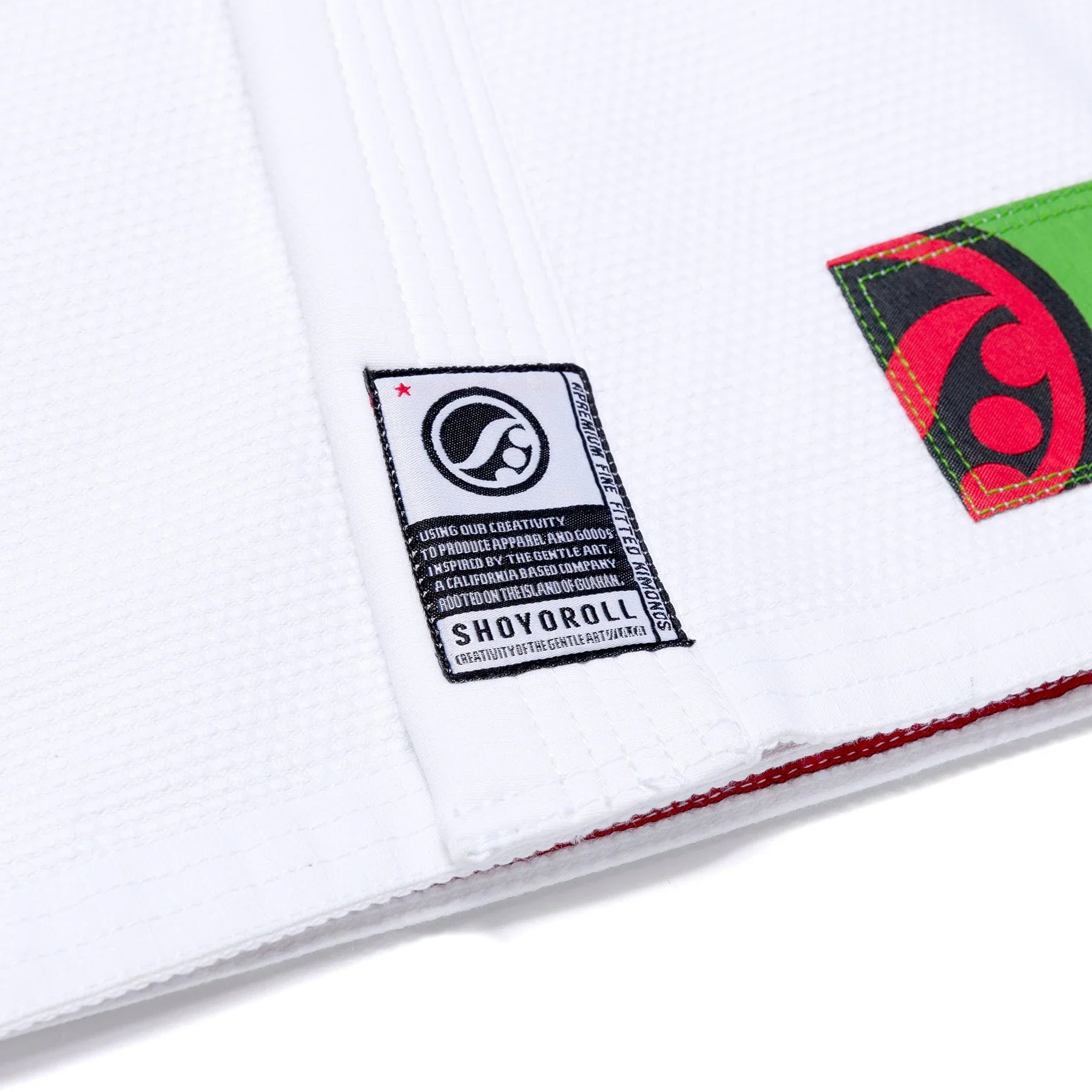 Shoyoroll Rasta Competitor BJJ Gi - Limited Edition Reggae Style Kimono - Image 6